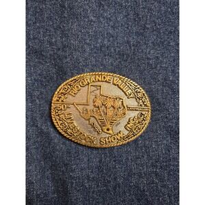Rio Grande Valley 50th Anniversary Livestock Show Belt Buckle - Rare